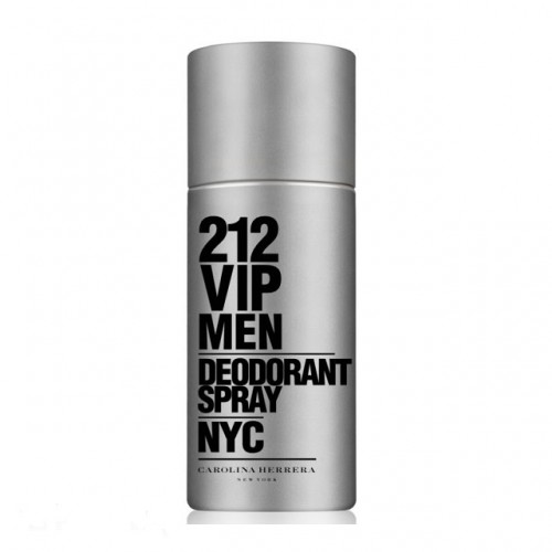 Deodorant Spray Carolina Herrera 212 Vip Men, Barbati, 150ml